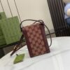 Replica Gucci Horsebit 1955 Canvas Phone Bag Messenger Shoulder Bag 625615