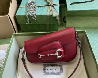 Replica Gucci Horsebit 1955 GG Leather Mini Shoulder Bag 774209