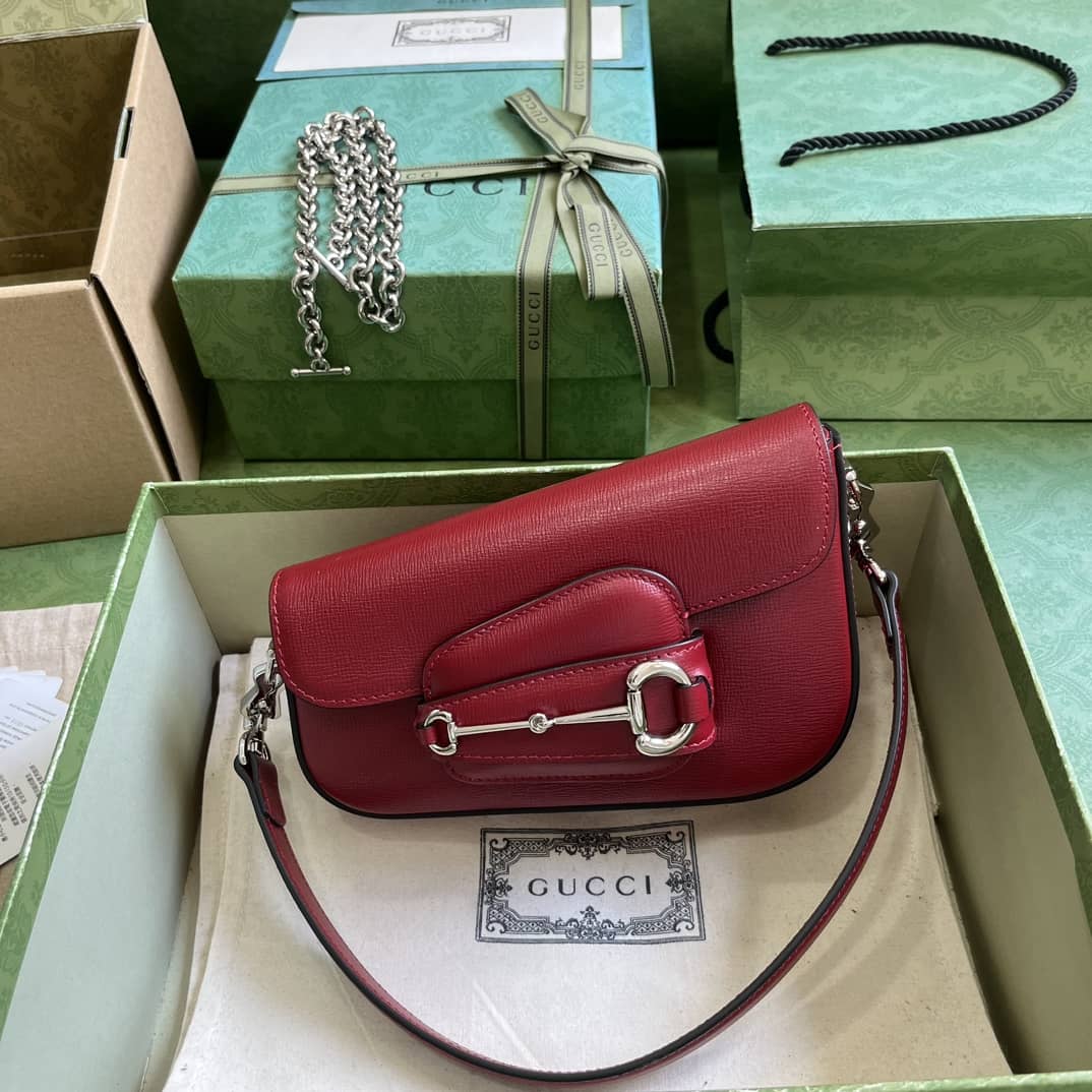 Replica Gucci Horsebit 1955 GG Leather Mini Shoulder Bag 774209