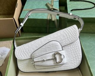 Replica Gucci Horsebit 1955 GG Leather Mini Shoulder Bag 774209