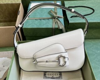 Replica Gucci Horsebit 1955 GG Leather Mini Shoulder Bag 774209