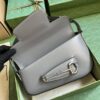 Replica Gucci Horsebit 1955 GG Leather Mini Shoulder Bag 774209