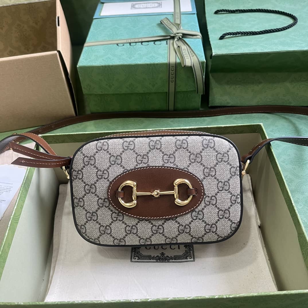 Replica Gucci Horsebit 1955 Small Shoulder Bag 760196