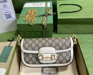 Replica Gucci Horsebit 1955 Chain Shoulder Bag 735178