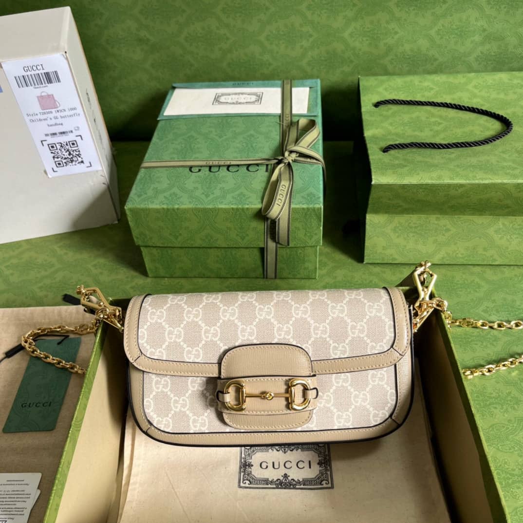 Replica Gucci Horsebit 1955 Chain Shoulder Bag 735178