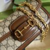 Replica Gucci Horsebit 1955 Chain Shoulder Bag 735178