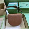 Replica Gucci Horsebit 1955 Mini Rounded Crossbody Bag 760191