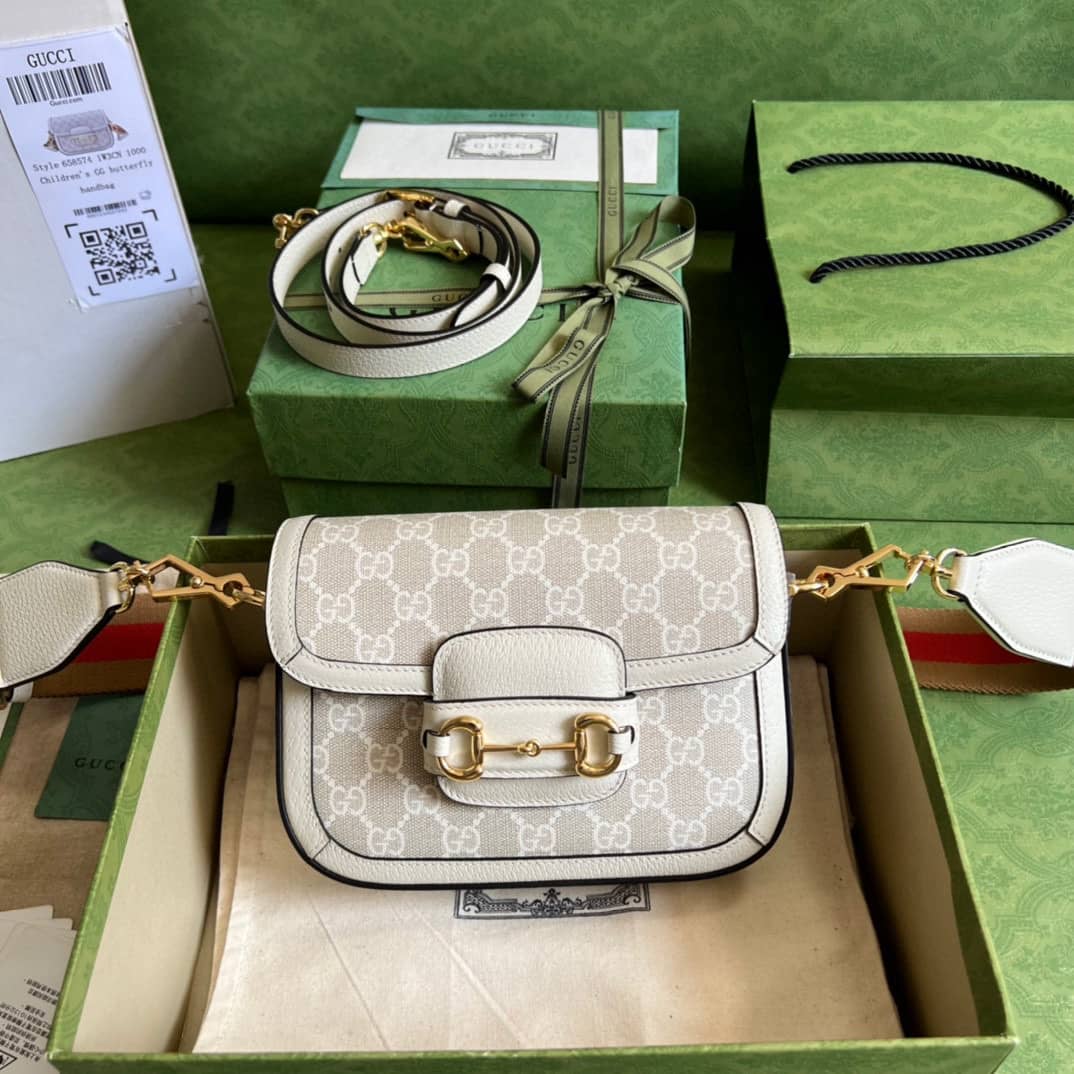 Replica Gucci Horsebit 1955 GG Mini Crossbody Bag 658574