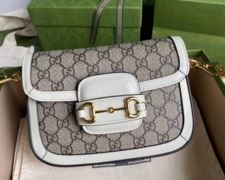 Replica Gucci Horsebit 1955 GG Mini Crossbody Bag 658574