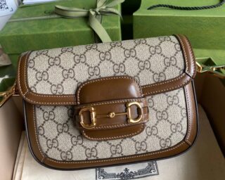 Replica Gucci Horsebit 1955 GG Mini Crossbody Bag 658574