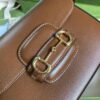 Replica Gucci Horsebit 1955 Leather Mini Crossbody Bag 658574