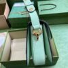 Replica Gucci Horsebit 1955 Leather Small Shoulder Bag 602204