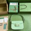 Replica Gucci Horsebit 1955 Leather Small Shoulder Bag 602204