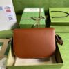 Replica Gucci Horsebit 1955 Leather Small Shoulder Bag 602204