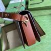 Replica Gucci Horsebit 1955 Leather Small Shoulder Bag 602204