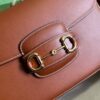 Replica Gucci Horsebit 1955 Leather Small Shoulder Bag 602204