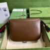 Replica Gucci Horsebit 1955 Large Leather Shoulder Bag 700457