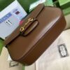 Replica Gucci Horsebit 1955 Large Leather Shoulder Bag 700457