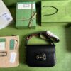 Replica Gucci Horsebit 1955 Large Leather Shoulder Bag 700457