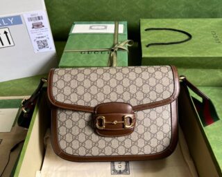 Replica Gucci Horsebit 1955 Crossbody Shoulder Bag 700457