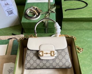 Replica Gucci Horsebit 1955 Top Handle Mini Bag 703848