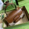 Replica Gucci Horsebit 1955 Top Handle Mini Bag 703848