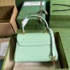 Replica Gucci Horsebit 1955 Top Handle Leather Mini Bag 703848