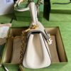 Replica Gucci Horsebit 1955 Top Handle Leather Mini Bag 703848