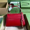 Replica Gucci Horsebit 1955 Top Handle Leather Mini Bag 703848