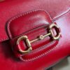 Replica Gucci Horsebit 1955 Top Handle Leather Mini Bag 703848