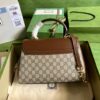 Replica Gucci Horsebit 1955 Top Handle Medium Chain Crossbody Bag 702049