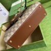 Replica Gucci Horsebit 1955 Top Handle Medium Chain Crossbody Bag 702049