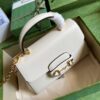 Replica Gucci Horsebit 1955 Top Handle Medium Chain Crossbody Bag 702049