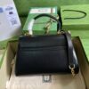 Replica Gucci Horsebit 1955 Top Handle Medium Chain Crossbody Bag 702049