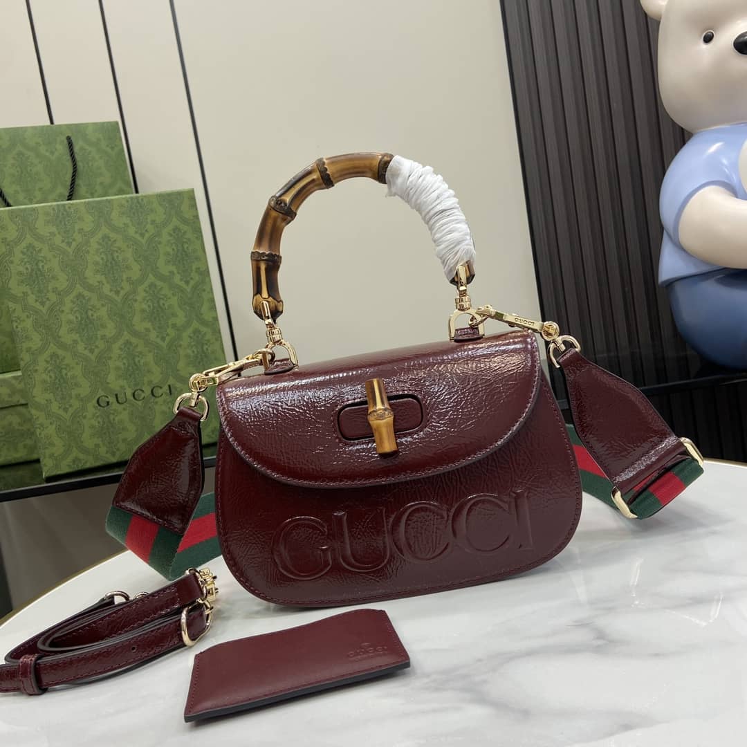 Replica Gucci Bamboo 1947 Small Top Handle Bag 675797