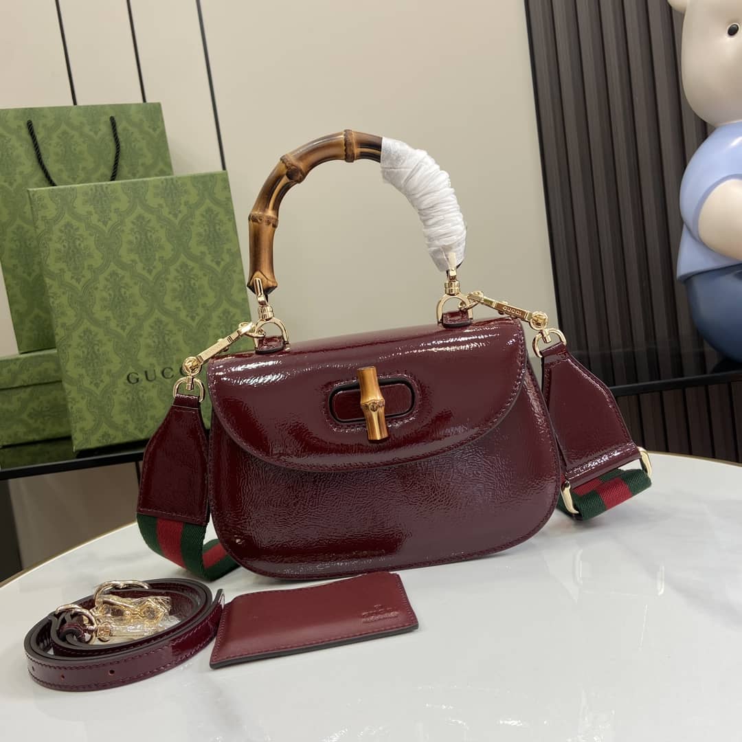 Replica Gucci Bamboo 1947 Small Top Handle Bag 675797