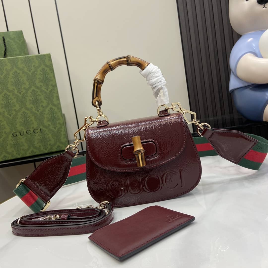 Replica Gucci Bamboo 1947 Mini Top Handle Bag 786482