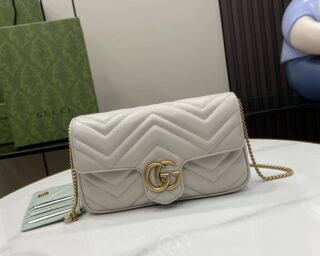 Replica Gucci GG Marmont Mini Chain Crossbody Bag 751526