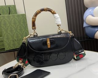 Replica Gucci Bamboo 1947 Small Top Handle Bag 675797