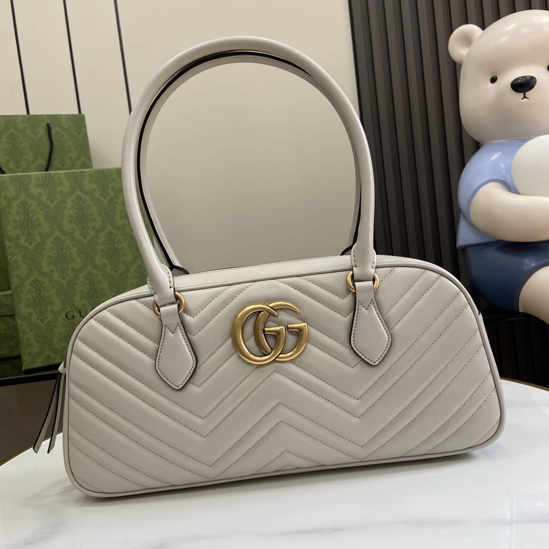 Replica Gucci GG Marmont Medium Top Handle Bag 795218