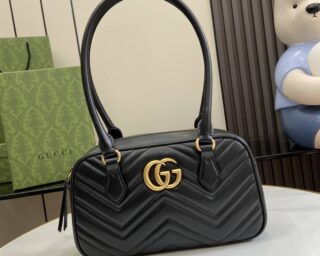 Replica Gucci GG Marmont Small Top Handle Bag 795199