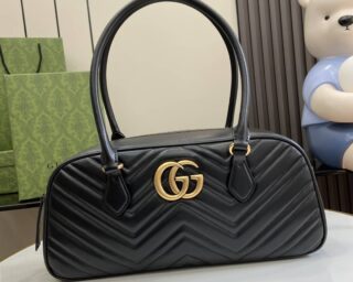 Replica Gucci GG Marmont Medium Top Handle Bag 795218