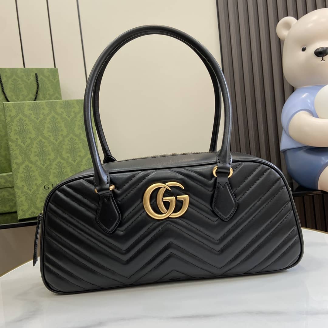 Replica Gucci GG Marmont Medium Top Handle Bag 795218