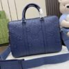 Replica Gucci Jumbo GG Leather Embossed Briefcase 658573