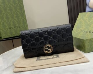 Replica Gucci Icon Gg Interlocking Wallet 615524