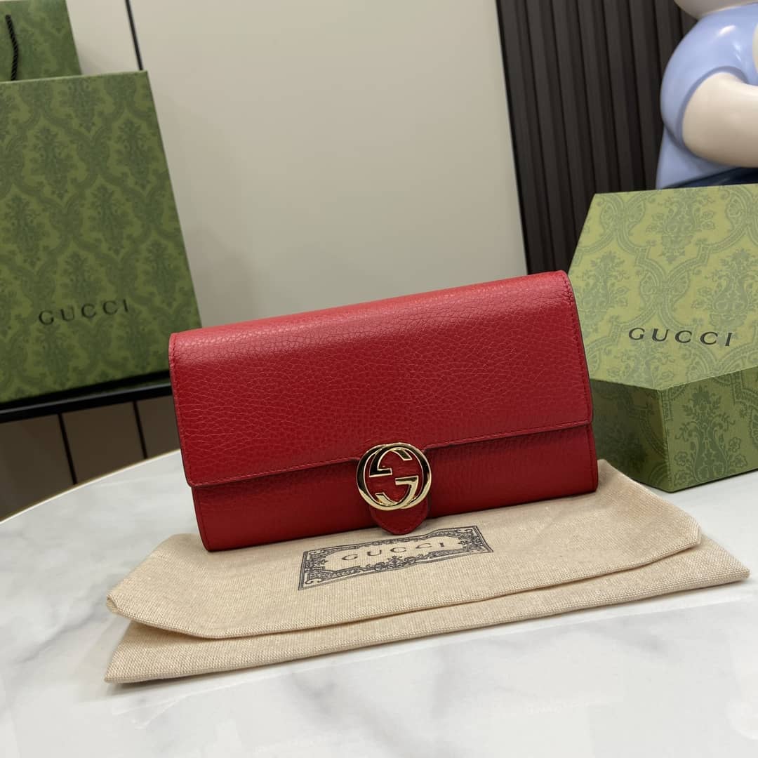 Replica Gucci Icon Gg Interlocking Wallet 615524