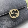 Replica Gucci Interlock Gg Bifold Leather Wallet 615525