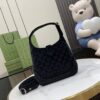 Replica Gucci Jackie 1961 Velvet Shoulder Bag 764303