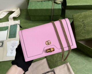 Replica Gucci Diana Mini Bag With Bamboo 696817