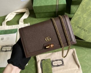 Replica Gucci Diana Mini Bag With Bamboo 696817